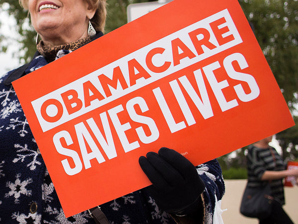Obamacare Saves Lives Placards